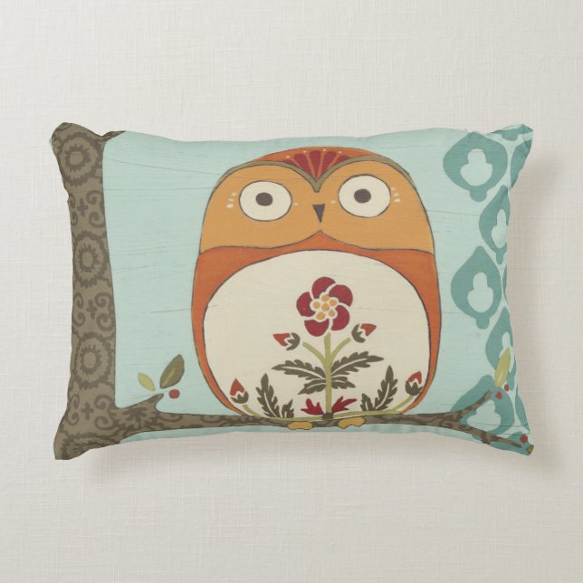 Forest Whimsy II Decorative Cushion (Front)