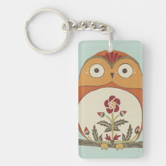 Forest Whimsy II Key Ring (Front)