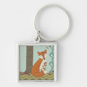 Forest Whimsy III Key Ring