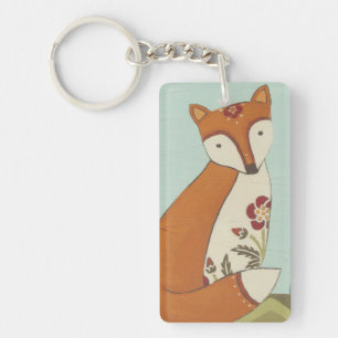 Forest Whimsy III Key Ring
