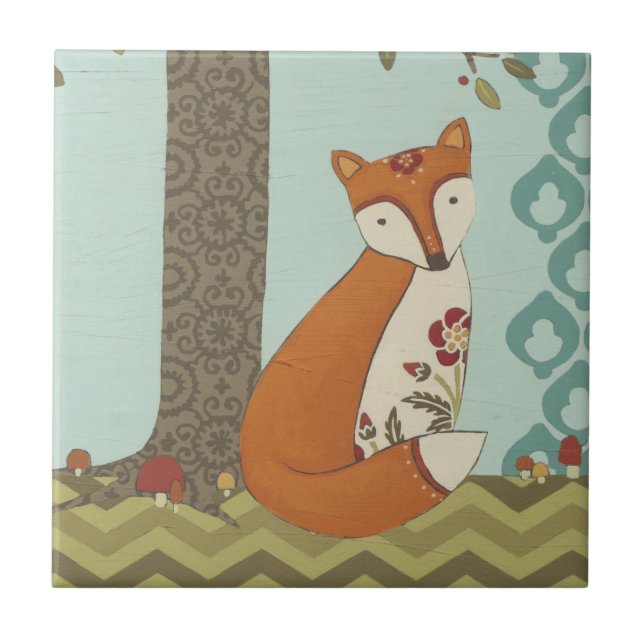 Forest Whimsy III Tile (Front)