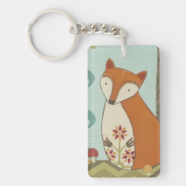 Forest Whimsy IV Key Ring (Front)