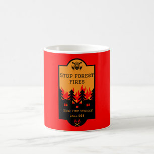 Forest Wildfire Prevention Coffee Mug