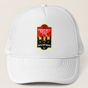 Forest Wildfire Prevention Trucker Hat