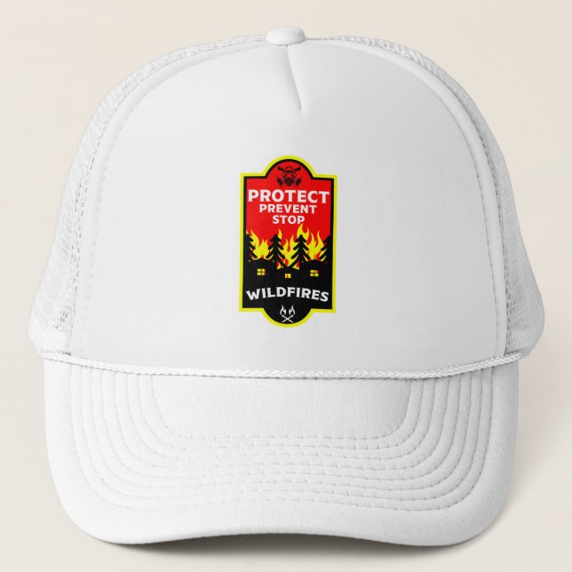 Forest Wildfire Prevention Trucker Hat (Front)