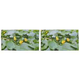 Forest Wildflowers – Botanical Nature Photography Pillowcase