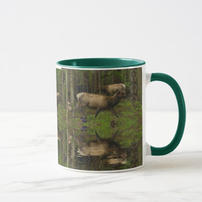 FOREST WILDLIFE Animal Clans Gift Mug (Right)
