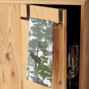 Forest Wildlife Tea Towel