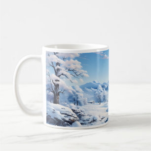 Forest Winter In Wonderland Coffee Mug
