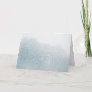 Forest Winter Photo Card