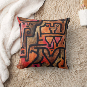  Forest Witch, Paul Klee Abstract Art Cushion