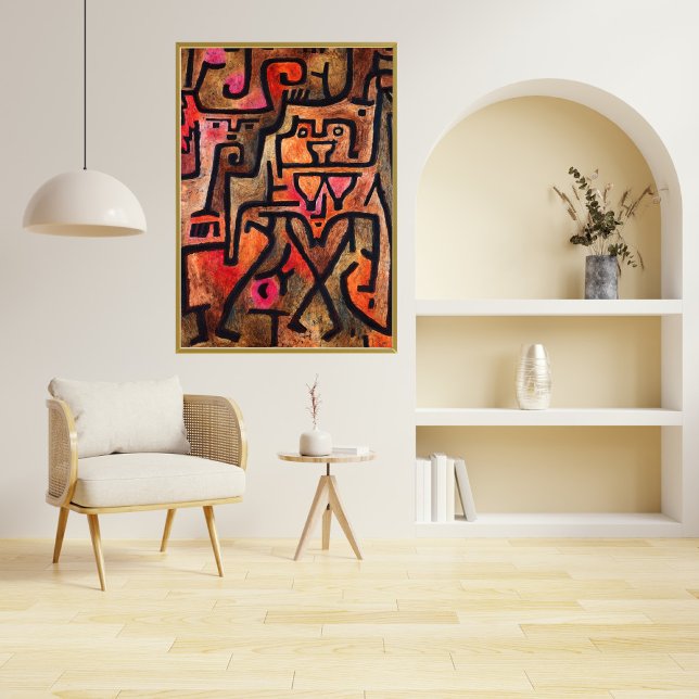  Forest Witch, Paul Klee Abstract Art Poster (Creator Uploaded)