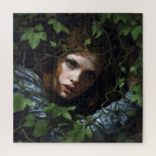 Forest Woman Jigsaw Puzzle