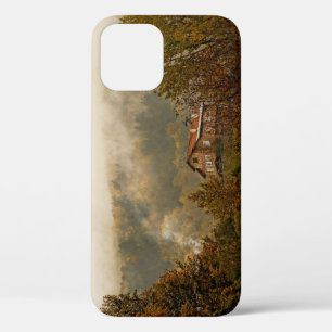 Forest Wooden House: Tranquil Scene iPhone 12 Case