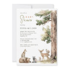 Forest Woodland Animals Couples Baby Shower