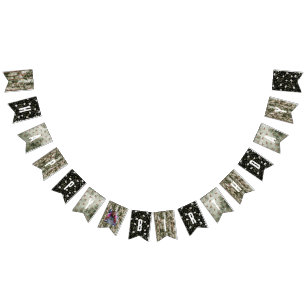 Forest Woodland Photo Birthday Bunting