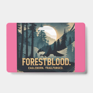 Forestblood – Espíritu Salvaje Nacido del Bosque ID Badge