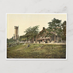 Foresters' House and Soldiers' Memorial, Jena, Thu Postcard