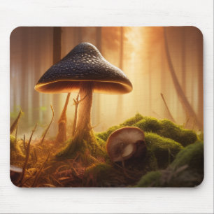 Forestial Sunset Mouse Pad