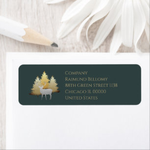 Forestry Service Return Address Label