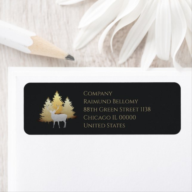 Forestry Service Return Address Label (Insitu)