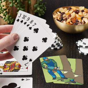 Forestry Worker Playing Cards