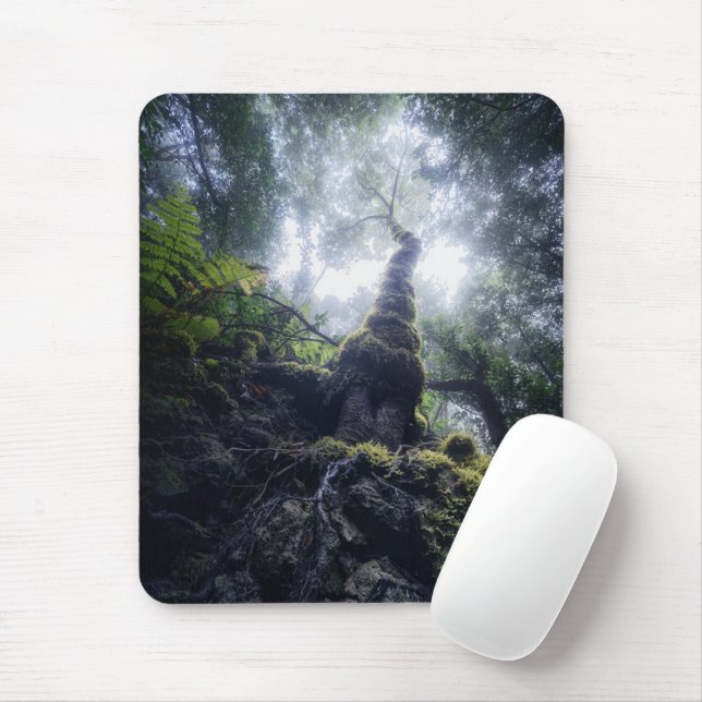 Forests | Anaga Rural Park Canary Islands Mouse Pad (With Mouse)