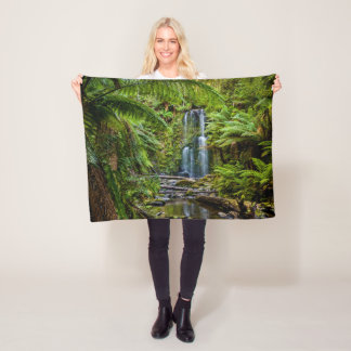 Forests | Beauchamp Falls Australia Fleece Blanket