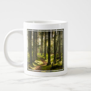 Forests Boreal Forest Sweden Large Coffee Mug