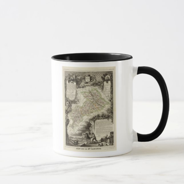 Forests, cities, towns mug (Right)
