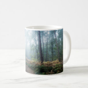 Forests   Dark Foggy Woods Norfolk UK Coffee Mug