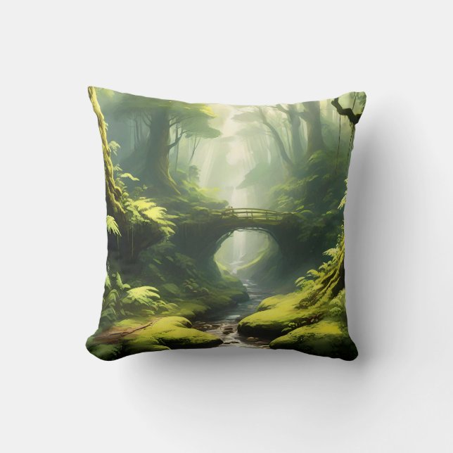 Forest's Embrace Cushion (Front)