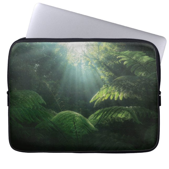 Forests | Ferns in Rainforest Laptop Sleeve (Front)