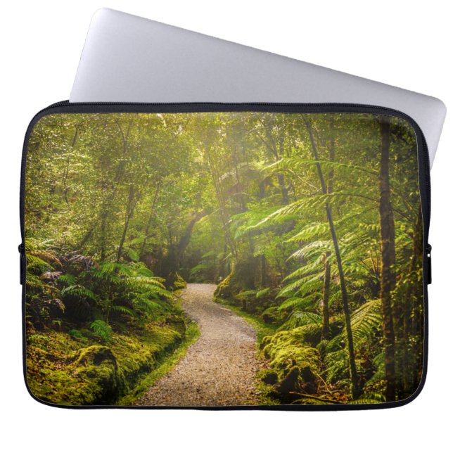 Forests | Footpath Into Forest Laptop Sleeve (Front)