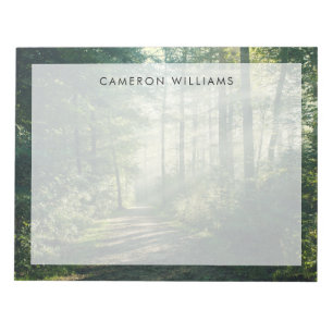 Forests Forest Path Hamburg Germany Notepad