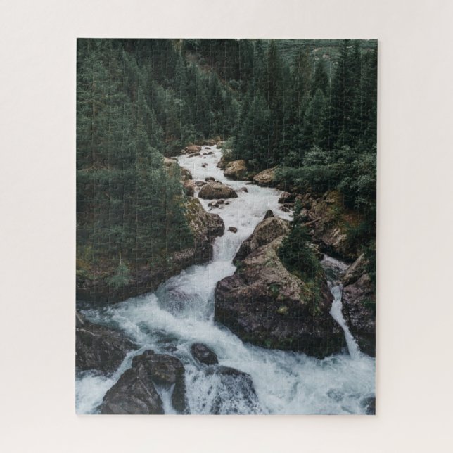 Forests | Grison Graubunden Canton Jigsaw Puzzle (Vertical)