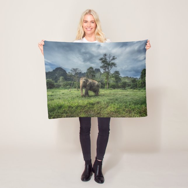 Forests | Kao Sok National Park Fleece Blanket (In Situ)