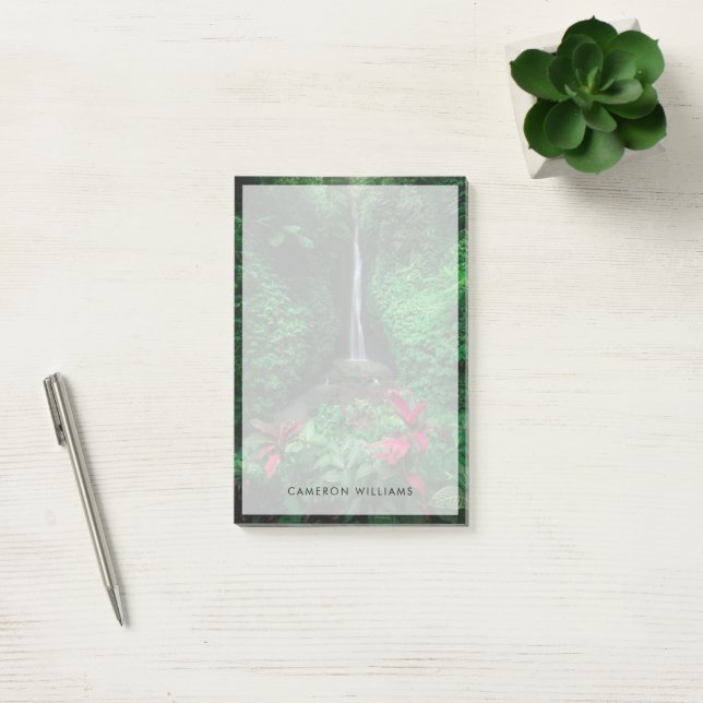 Forests | Leke Leke Waterfalls in Bali Post-it Notes (Office)