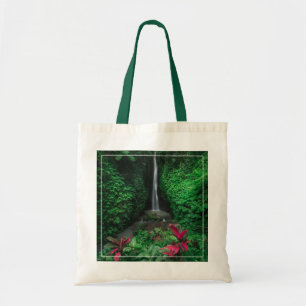 Forests Leke Leke Waterfalls in Bali Tote Bag