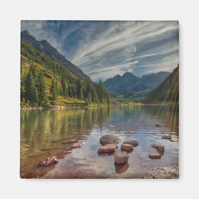Forests | Maroon Bells Colorado Magnet (Front)