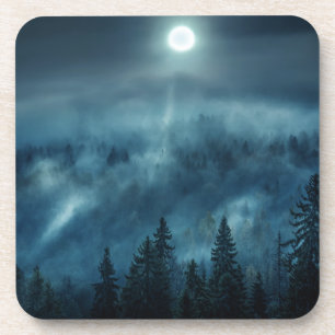 Forests   Moonlit Forest Coaster