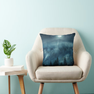 Forests   Moonlit Forest Cushion