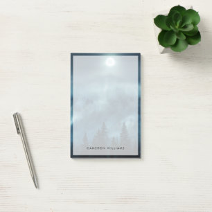 Forests   Moonlit Forest Post-it Notes