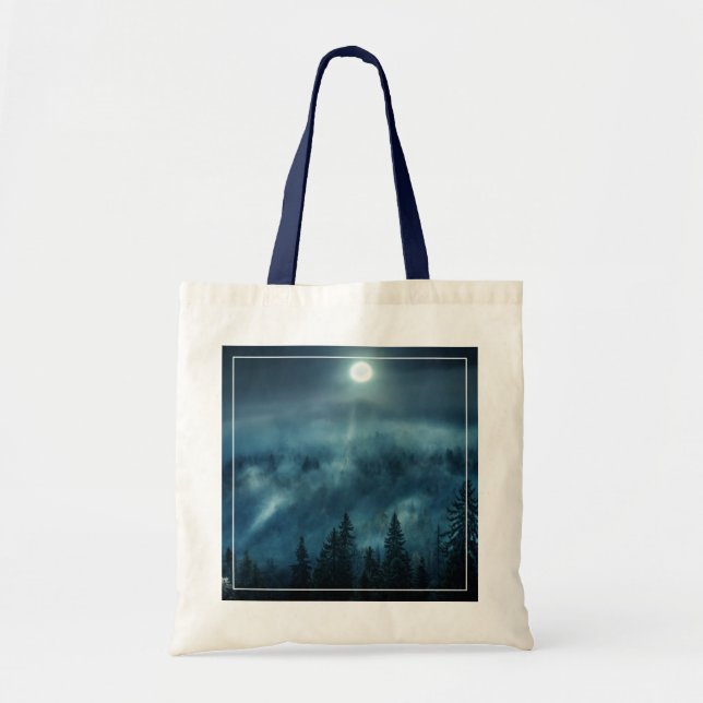 Forests | Moonlit Forest Tote Bag (Front)