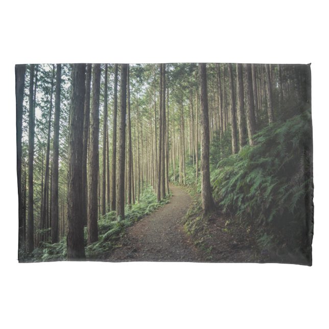 Forests | Mountains of Wakayama Japan Pillowcase (Front)