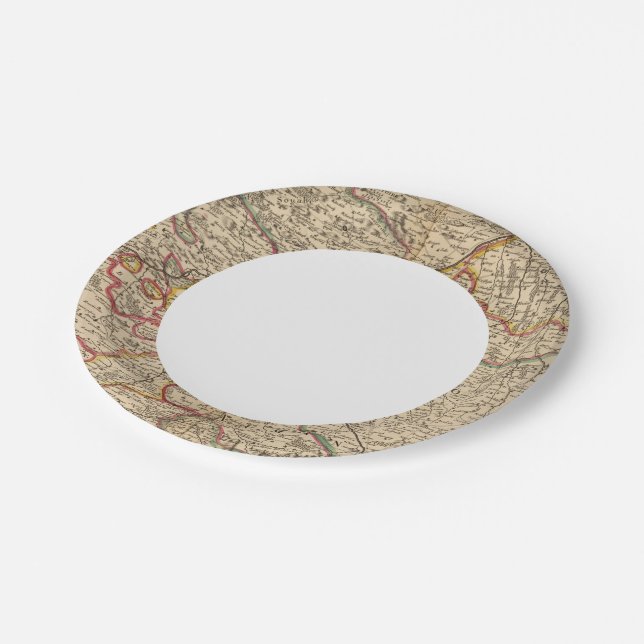 Forests of Germany Paper Plate (Angled)
