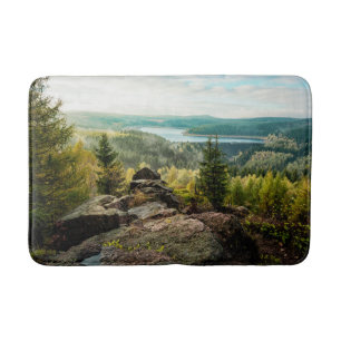 Forests Ore Mountains Germany Bath Mat