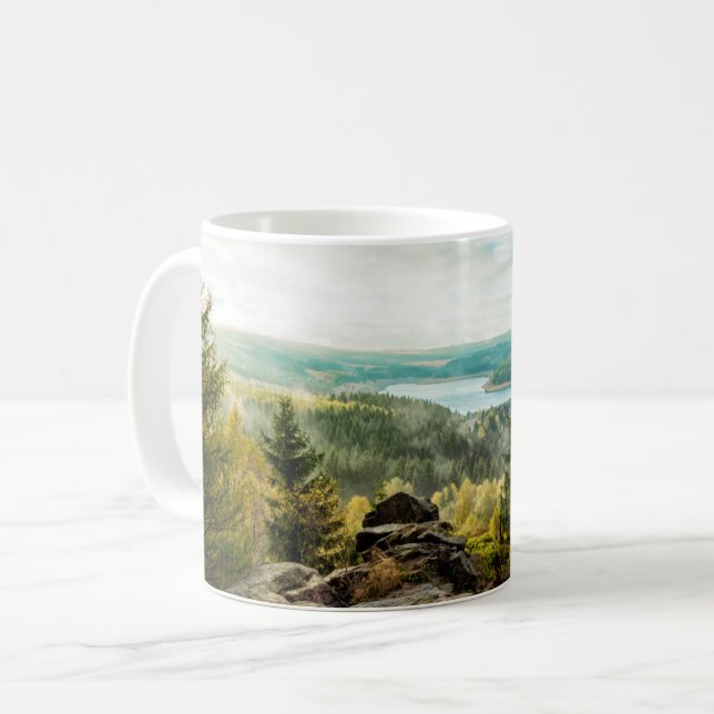 Forests | Ore Mountains Germany Coffee Mug (Front Left)