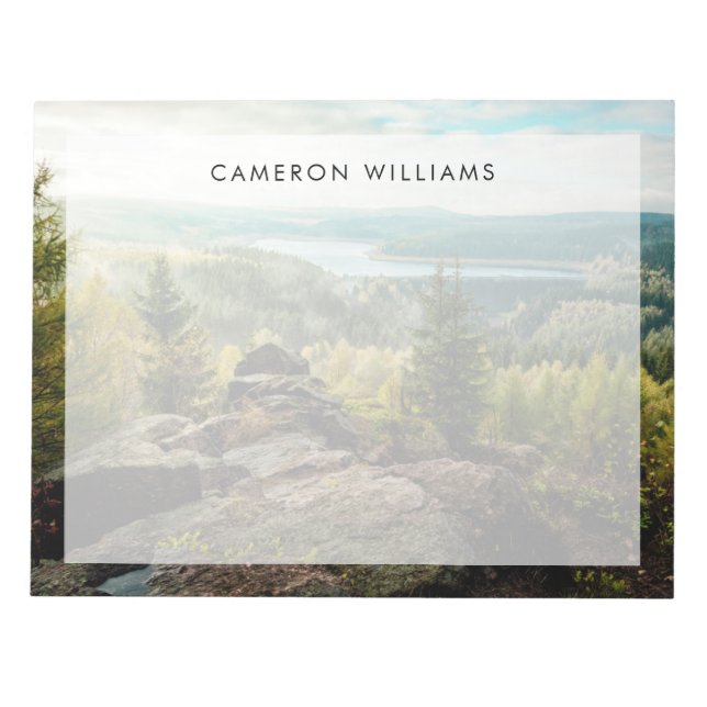 Forests | Ore Mountains Germany Notepad (Front)