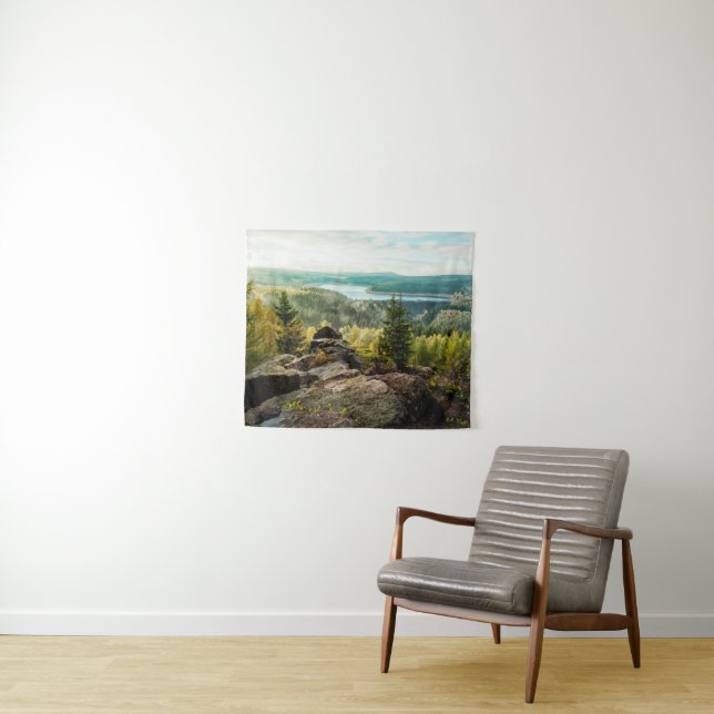 Forests | Ore Mountains Germany Tapestry (In Situ (Horizontal))
